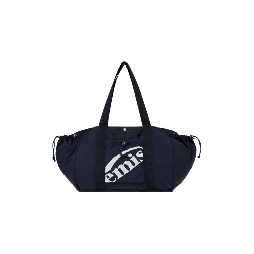 PACKABLE NYLON TOTE BAG-NAVY
