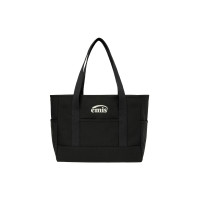CANVAS SHOULDER BAG-BLACK