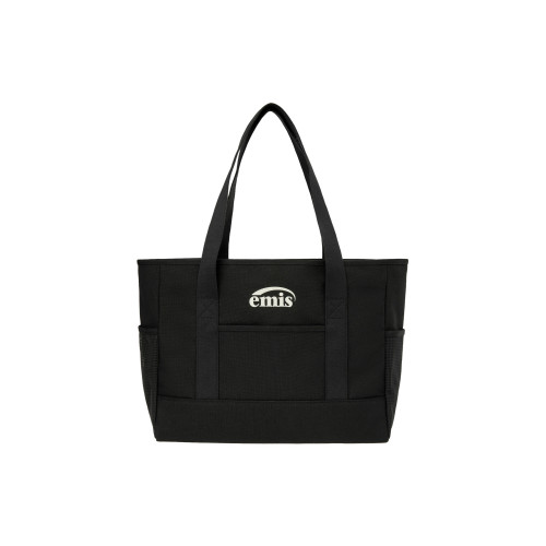 CANVAS SHOULDER BAG-BLACK