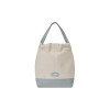 CANVAS TOTE BUCKET BAG-BLUE