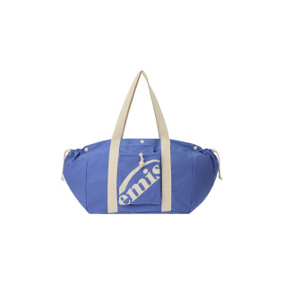 PACKABLE COTTON TOTE BAG-BLUE