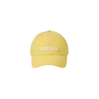 APPLIQUE BALL CAP-YELLOW