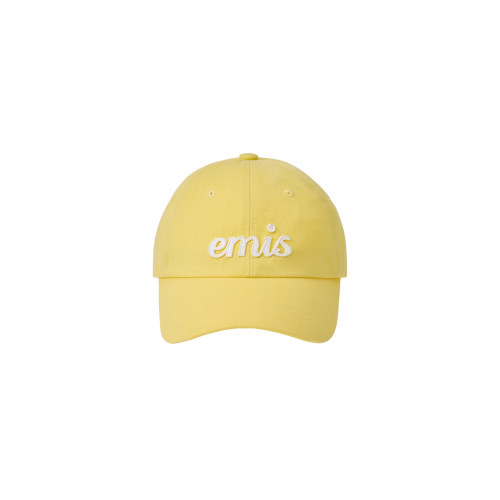 APPLIQUE BALL CAP-YELLOW