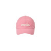 APPLIQUE BALL CAP-PINK