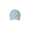 APPLIQUE BALL CAP-LIGHT BLUE