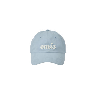 APPLIQUE BALL CAP-LIGHT BLUE