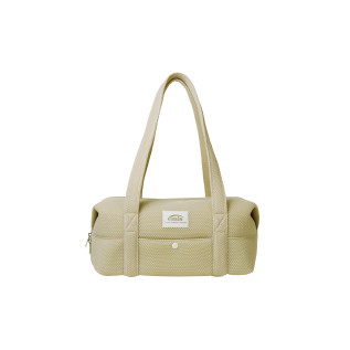 MESH MEDIUM DUFFLE BAG-LIGHT BEIGE