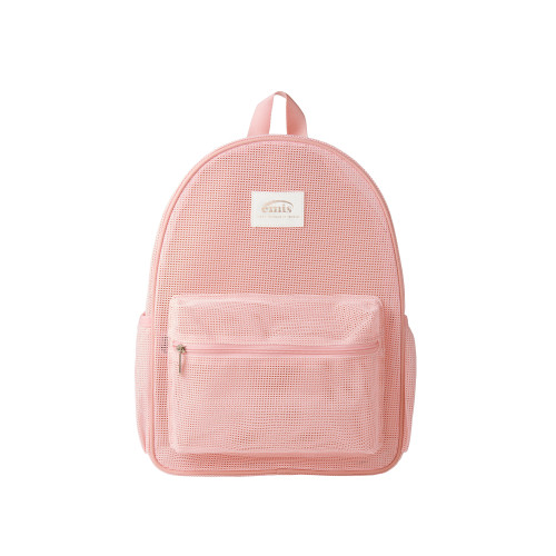 MESH BACKPACK-PINK