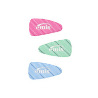 GLITTER STRIPE WIDE HAIRPIN