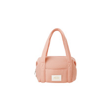 MESH MINI DUFFLE BAG-PEACH