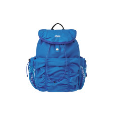 SHIRRING BACKPACK-BLUE