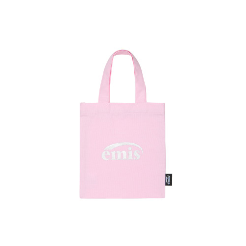 SILVER LOGO MINI ECO BAG-PINK