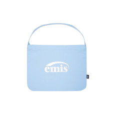 SILVER LOGO ECO BAG-SKY BLUE