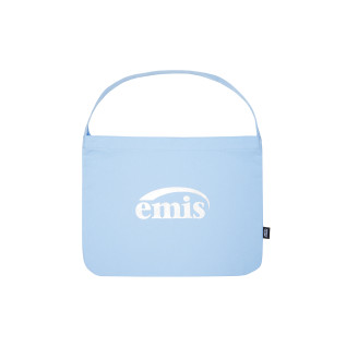 SILVER LOGO ECO BAG-SKY BLUE