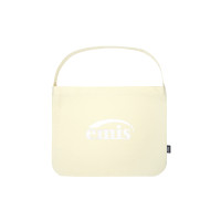 SILVER LOGO ECO BAG-CREAM