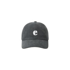 VINTAGE LOGO PIGMENT CAP (RENEWAL)-DIMGRAY