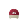 NEW LOGO MIX BALL CAP(RENEWAL)-BEIGE/RED