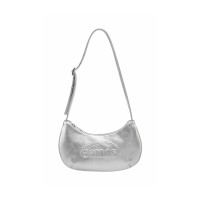 EMBOSSED MINI BAG-SILVER