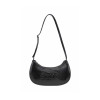 EMBOSSED MINI BAG-BLACK