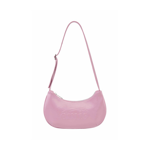 EMBOSSED MINI BAG-PINK
