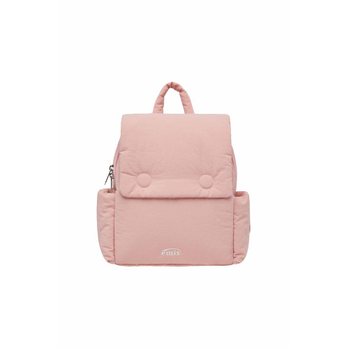 NYLON PADDED BACKPACK-PINK