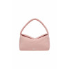 NYLON PADDED SHOULDER BAG-PINK