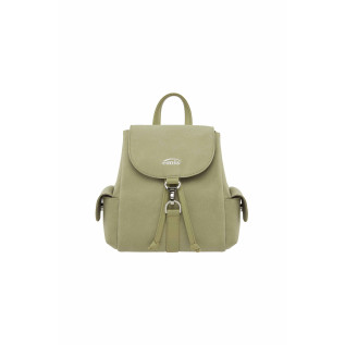 SUEDE BACKPACK-BEIGE