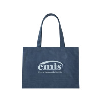 CORDUROY ECO BAG-BLUE