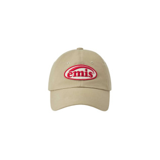 FOOT PRINT WAPPEN BALL CAP-BEIGE
