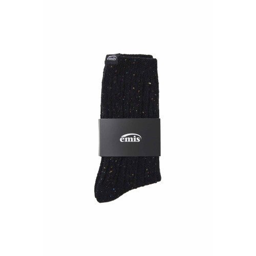 (WOMENS) NEP CABLE SOCKS-BLACK