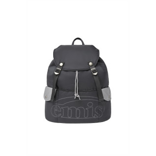 OUT LINE LOGO BACKPACK-DARK GRAY
