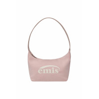 JERSEY HOBO BAG-PINK