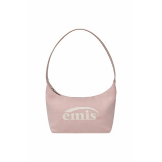 JERSEY HOBO BAG-PINK
