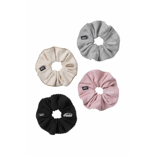 JERSEY SHIRRING STITCH SCRUNCHIE