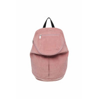 CORDUROY ZIP AROUND BACKPACK-PINK
