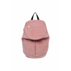 CORDUROY ZIP AROUND BACKPACK-PINK