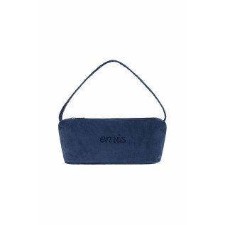 CORDUROY DAILY LONG HOBO BAG-NAVY
