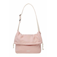 JERSEY FOLDING CROSSBODY BAG-PINK