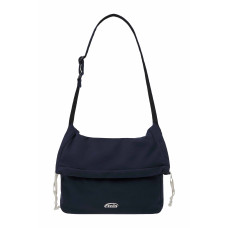 JERSEY FOLDING CROSSBODY BAG-NAVY