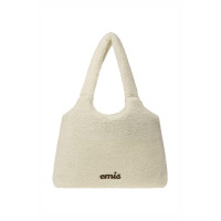SHEARLING SHOULDER BAG-IVORY