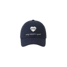 HEART WAPPEN BALL CAP-NAVY