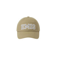 TWILL CAPITAL LOGO BALL CAP-BEIGE