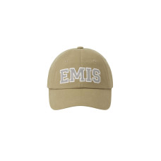TWILL CAPITAL LOGO BALL CAP-BEIGE