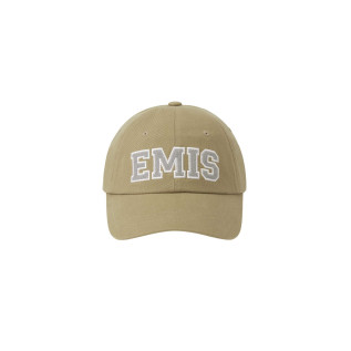 TWILL CAPITAL LOGO BALL CAP-BEIGE