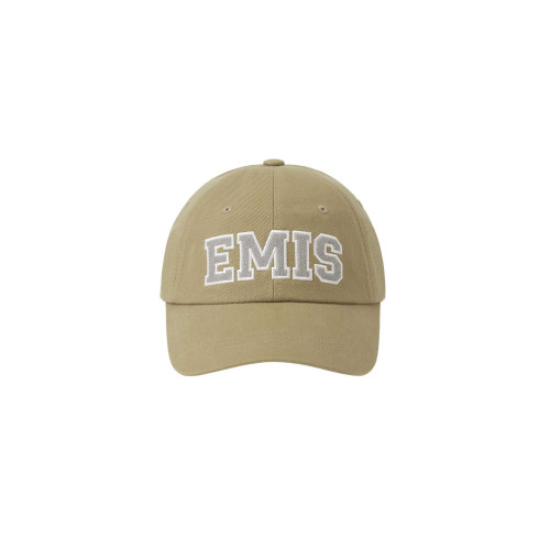 TWILL CAPITAL LOGO BALL CAP-BEIGE