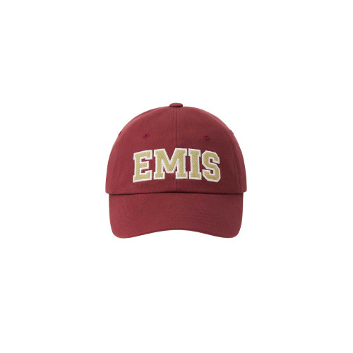 TWILL CAPITAL LOGO BALL CAP-BRICK