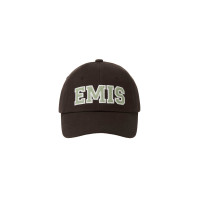 TWILL CAPITAL LOGO BALL CAP-BROWN