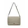 NYLON PADDED CROSSBODY BAG-BEIGE