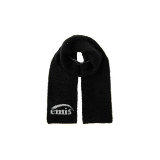 NEW LOGO SHAGGY MUFFLER-BLACK