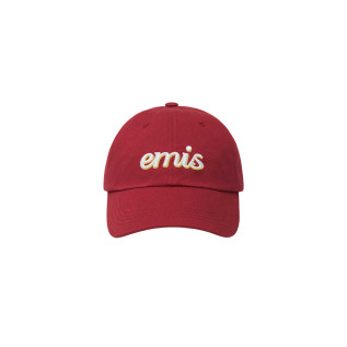 LAYERED LOGO BALL CAP-RED